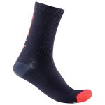 Sosete Castelli Bandito Wool 18 Bleumarin/Rosu XXL 44-47