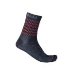 Sosete Castelli Go 15, Bleumarin/Rosu, XXL, 44-47