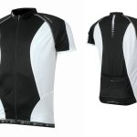 TRICOU CICLISM FORCE T12 NEGRU/ALB MAR.M