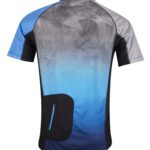 Tricou ciclism Force MTB Core, gri/albastru, 3XL