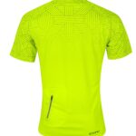 Tricou ciclism Force City, fluo/negru, XXL