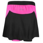 Fusta cu pantaloni scurti cu bazon Force Daisy negru/roz XS