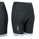 Pantaloni scurti cu bazon Force Kid negru/alb 140-153 cm