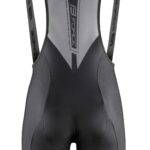 Pantaloni scurti cu bazon si bretele Force B51 negru/fluo XXXL