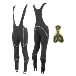 Pantaloni Force Z70 cu bretele si bazon negri XXXL