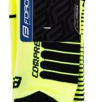 Sosete lungi Force Compress, negru/fluo, S-M (36-41)