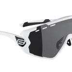 Ochelari Force Ombro, lentila neagra, alb mat